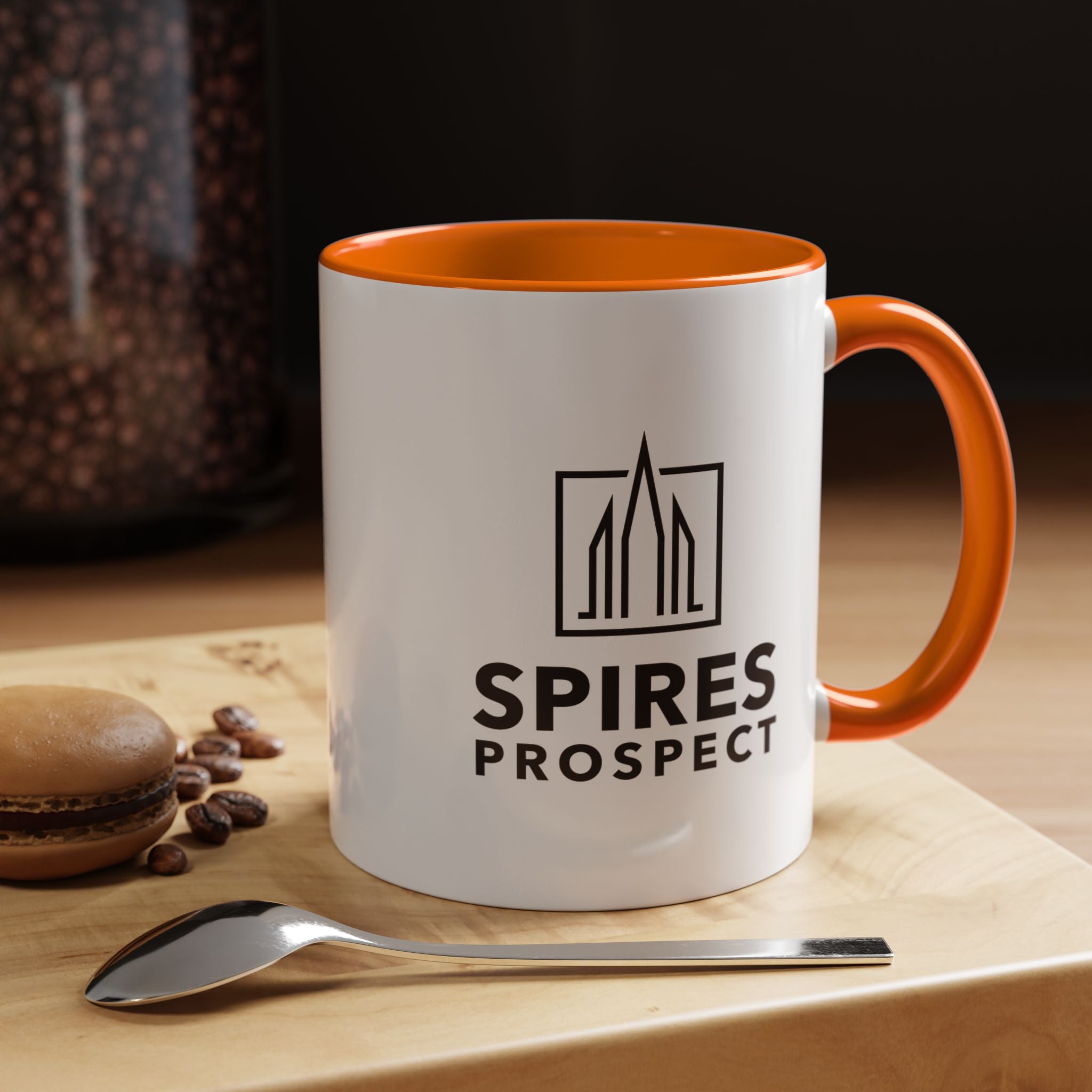 Spires Prospect Accent Coffee Mug for Home, Office, Gifts