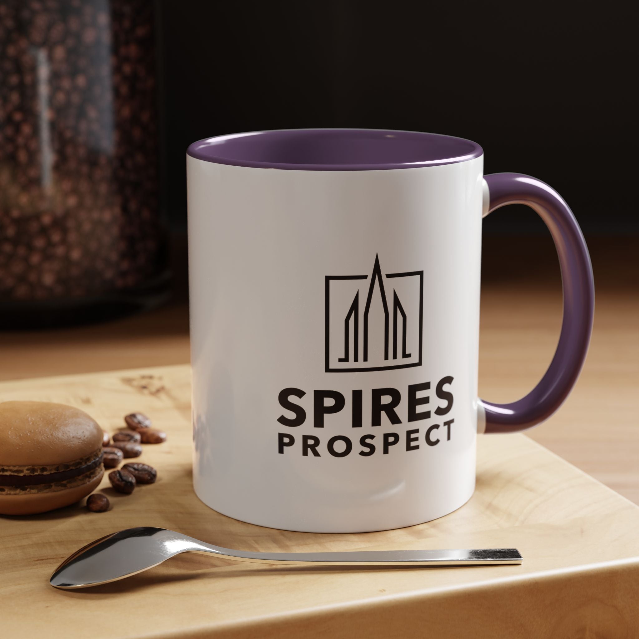 Spires Prospect Accent Coffee Mug for Home, Office, Gifts