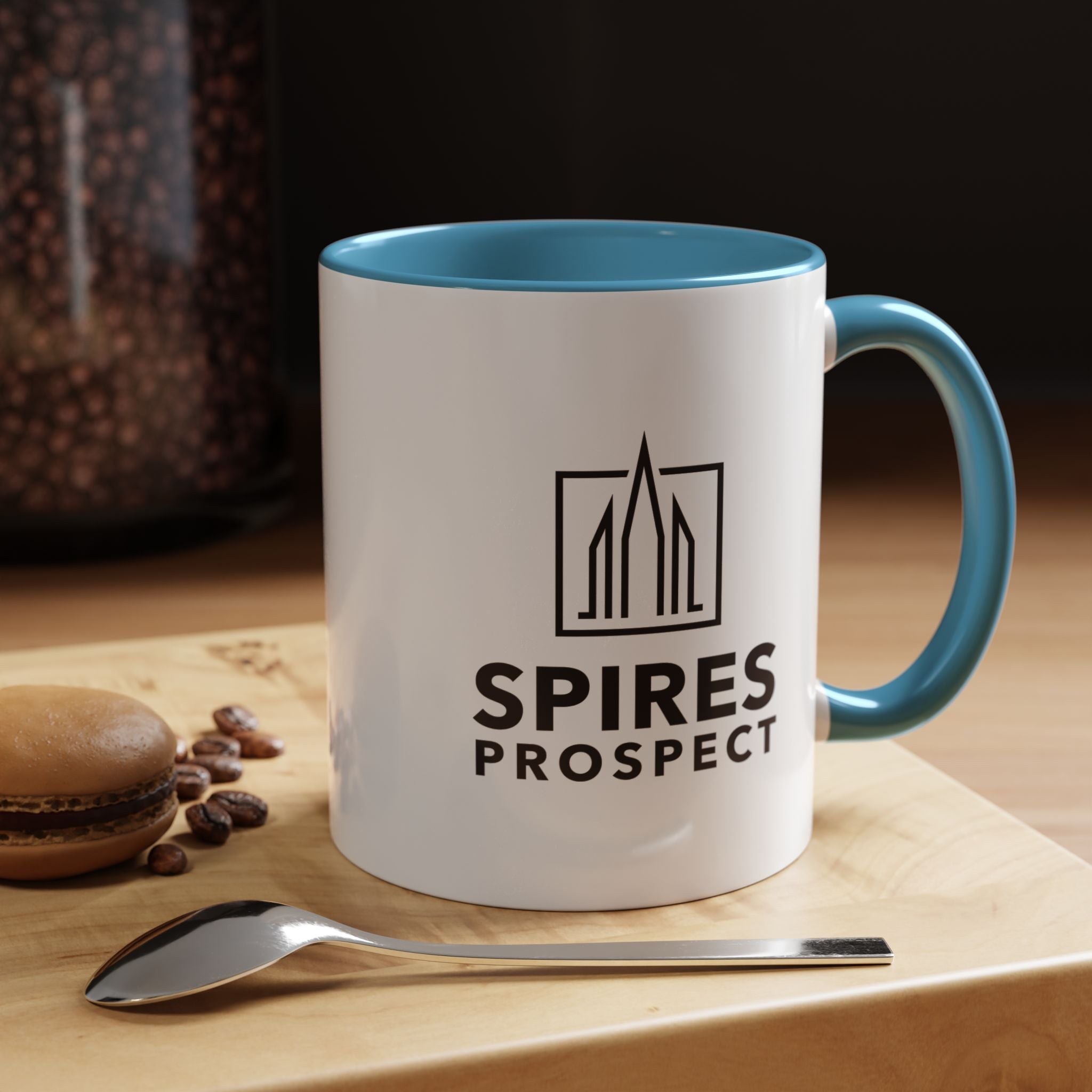 Spires Prospect Accent Coffee Mug for Home, Office, Gifts