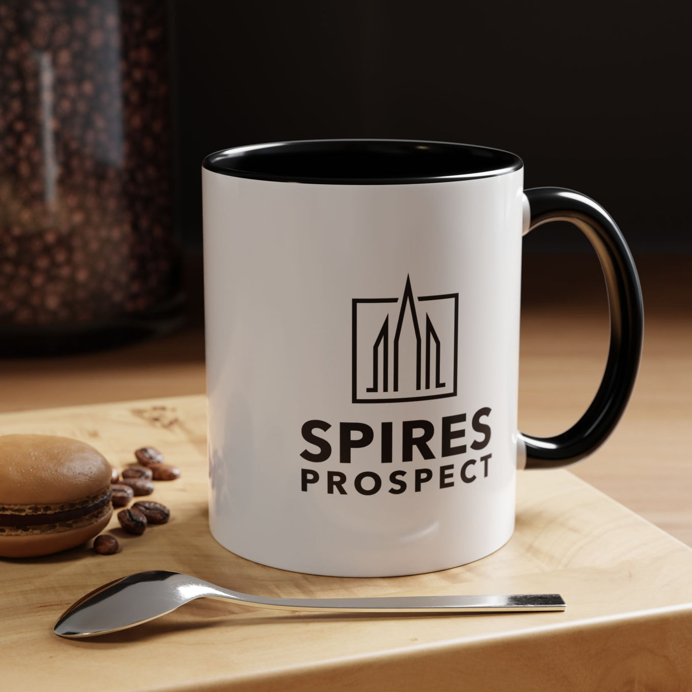 Spires Prospect Accent Coffee Mug for Home, Office, Gifts