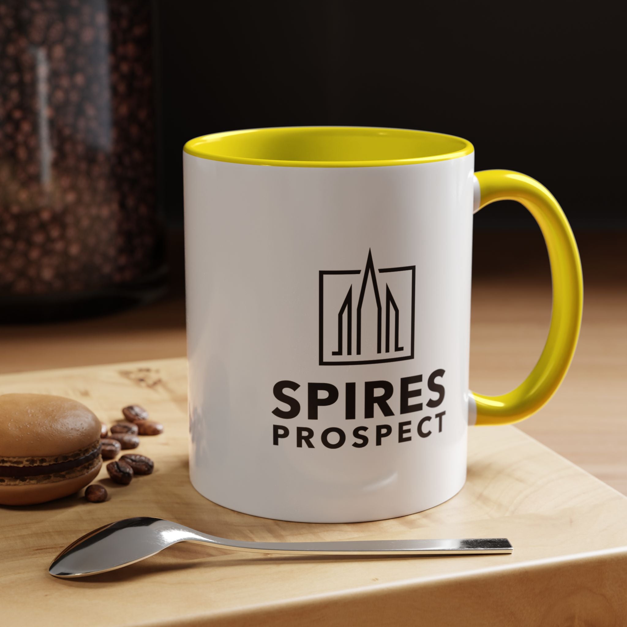 Spires Prospect Accent Coffee Mug for Home, Office, Gifts