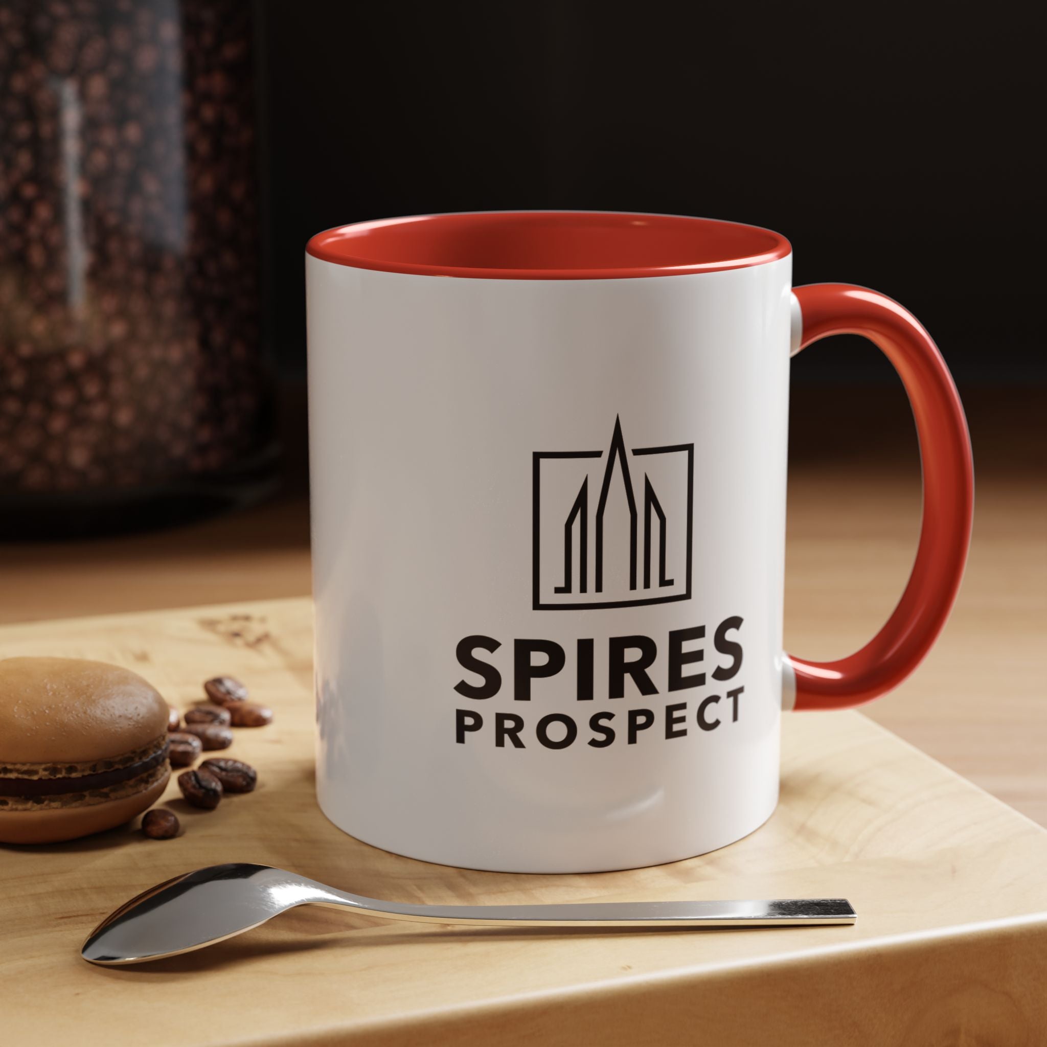 Spires Prospect Accent Coffee Mug for Home, Office, Gifts