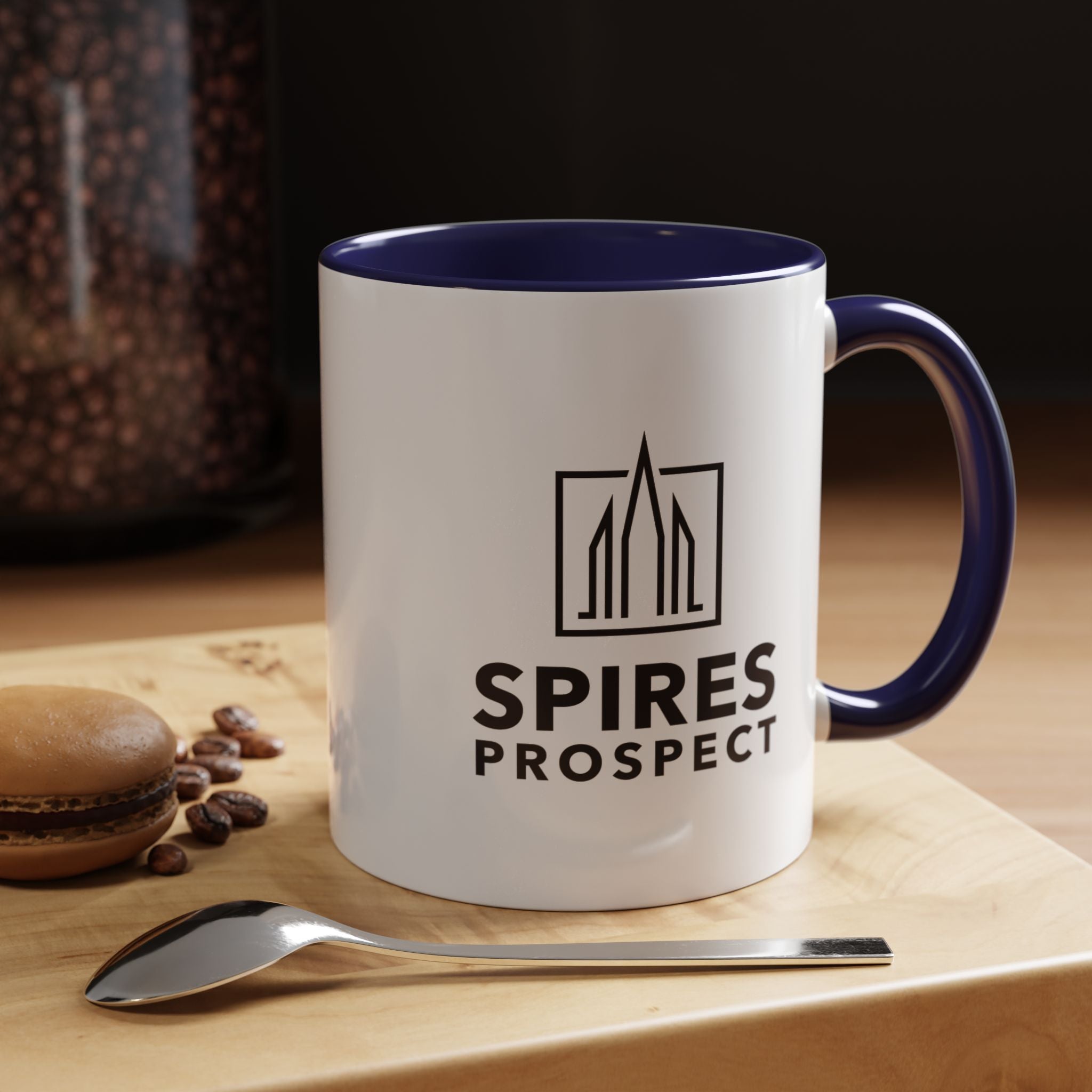 Spires Prospect Accent Coffee Mug for Home, Office, Gifts